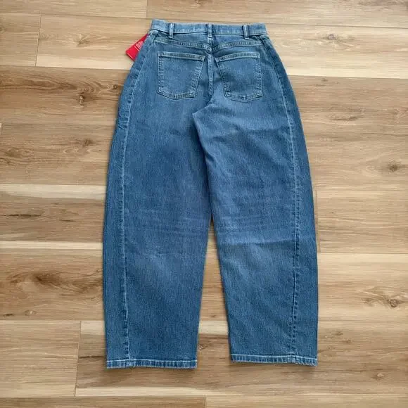 SPANXshape Authentic 360 Barrel Leg Jeans S Regular - Picture 8 of 8